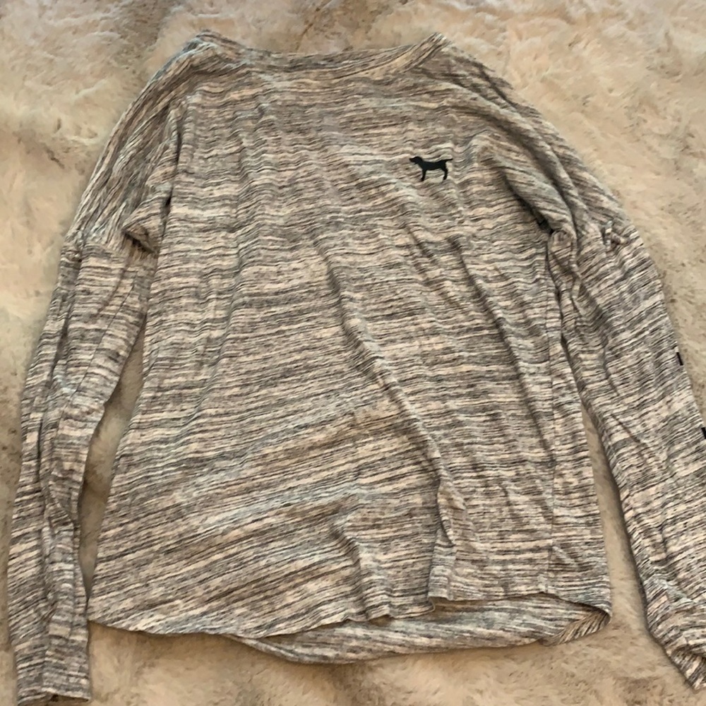 Pink long sleeve tee size xs